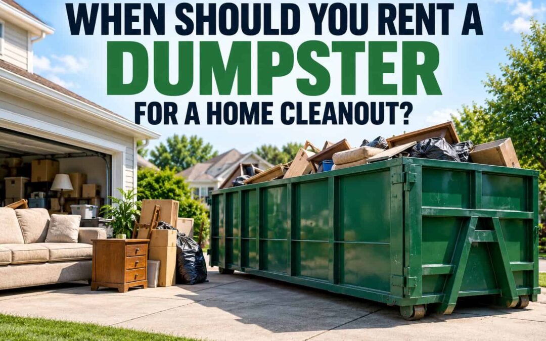 dumpster rental for home cleanout NJ