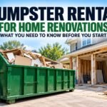 dumpster rental for home renovation NJ