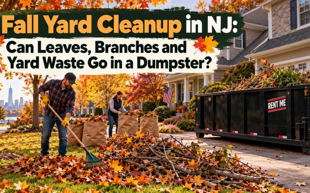 yard waste dumpster rental